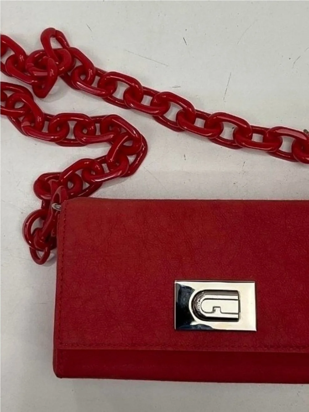 Red Furla Bloom Bag- Shoulder Bag - Stylish Crossbody